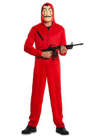 Kombinéza a maska pro dospělé La Casa de Papel