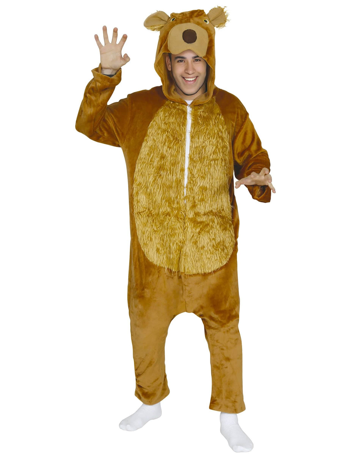 Přehled kostýmu kombinéza hnědovlasý medvědi