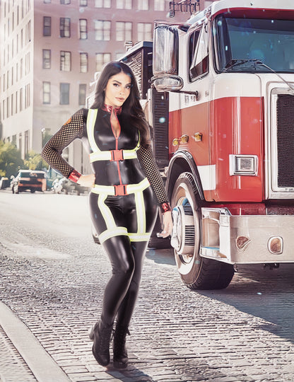 Dámský sexy hasičský overal