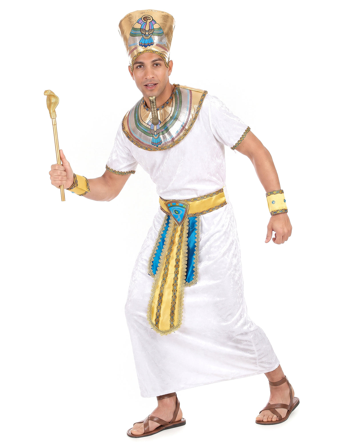 Kompletní pánský kostým egyptského krále