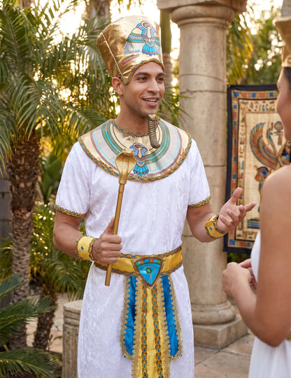 Kompletní pánský kostým egyptského krále