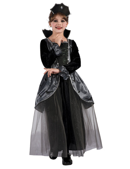 Dívčí kostým hraběnky s netopýry
