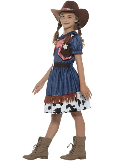 Dívčí kostým texaské kovbojky