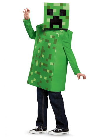 Dětský kostým Creeper z Minecraftu Deluxe