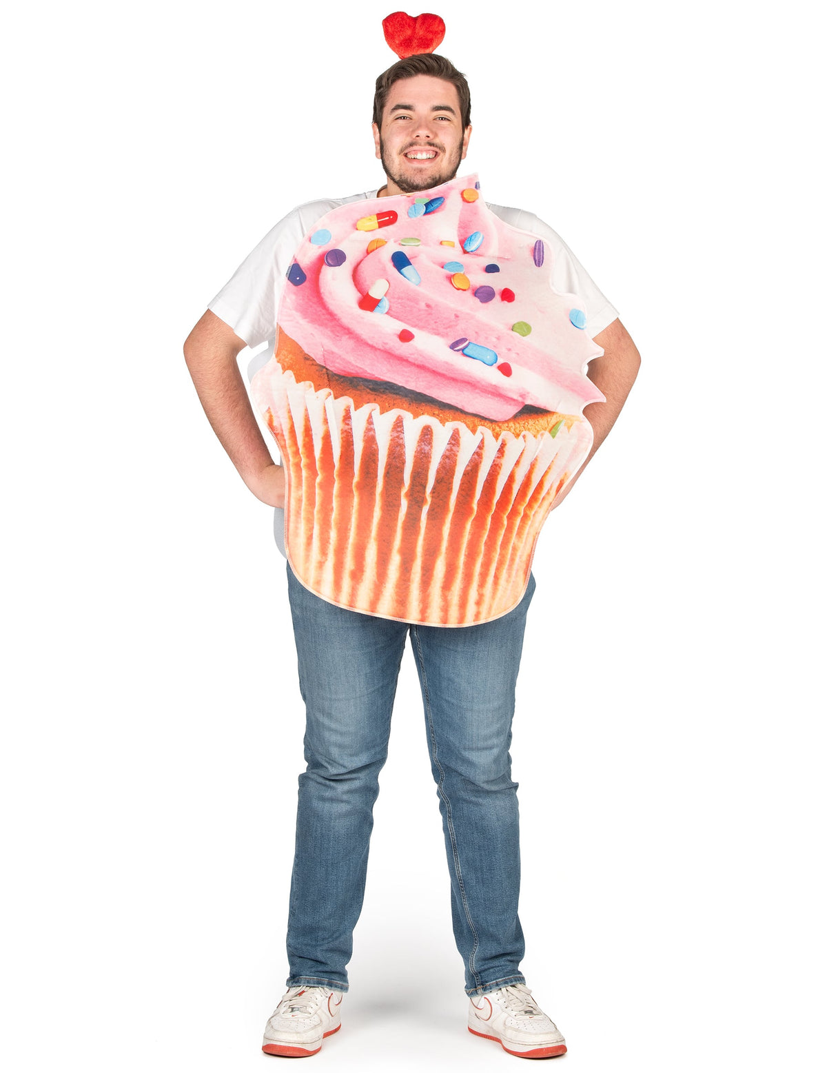 Vue d'ensemble du déguisement de cupcake vitaminé
