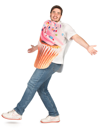Kostým pro dospělé růžový vitamínový košíček