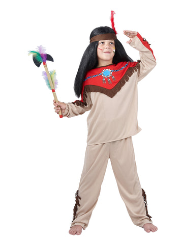 Béžový indický kostým pro chlapce