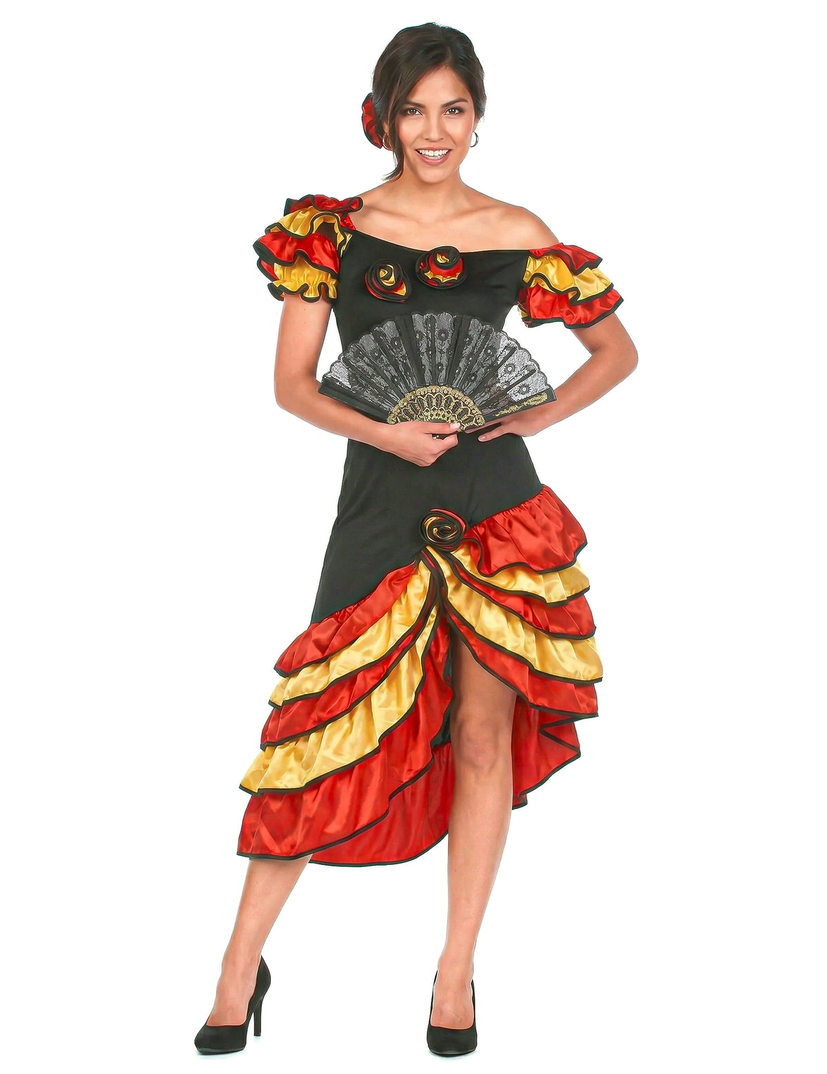 Dámský kostým flamencové tanečnice