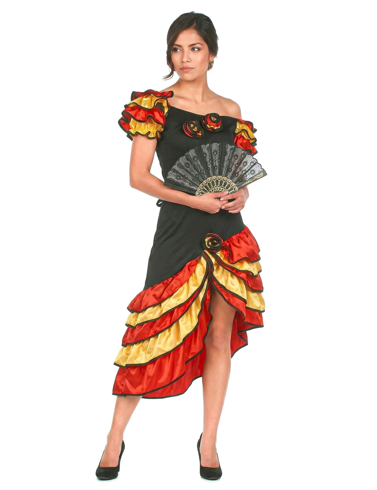 Dámský kostým flamencové tanečnice