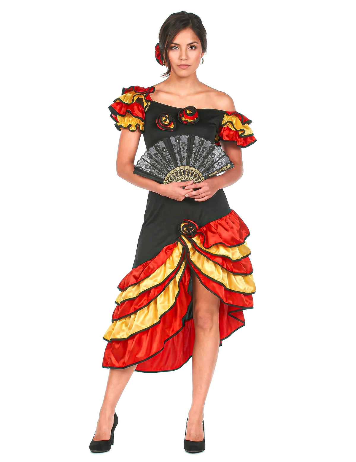 Dámský kostým flamencové tanečnice