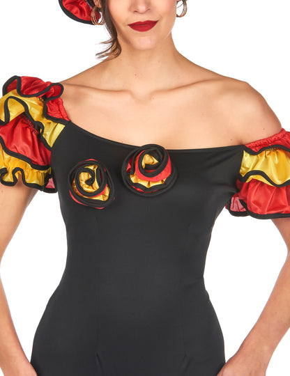 Flamencotänzerinnen-Kostüm für Damen