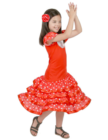 Flamenco - Tänzerin - Kostüm für Kinder