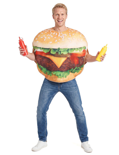 Déguisement de burger adulte