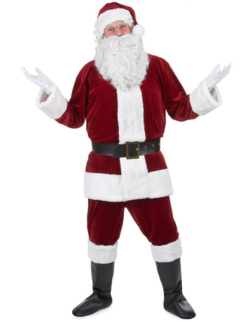 Super luxusní kostým Santa Clause pro dospělé