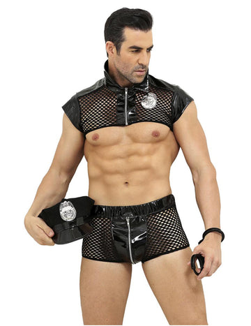 Déguisement de Policier Sexy Luxe pour homme