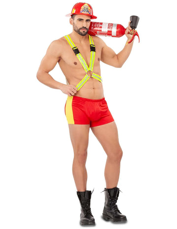 Déguisement de Pompier Sexy pour homme