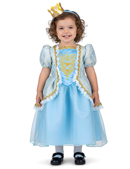 Dětský kostým modré princezny