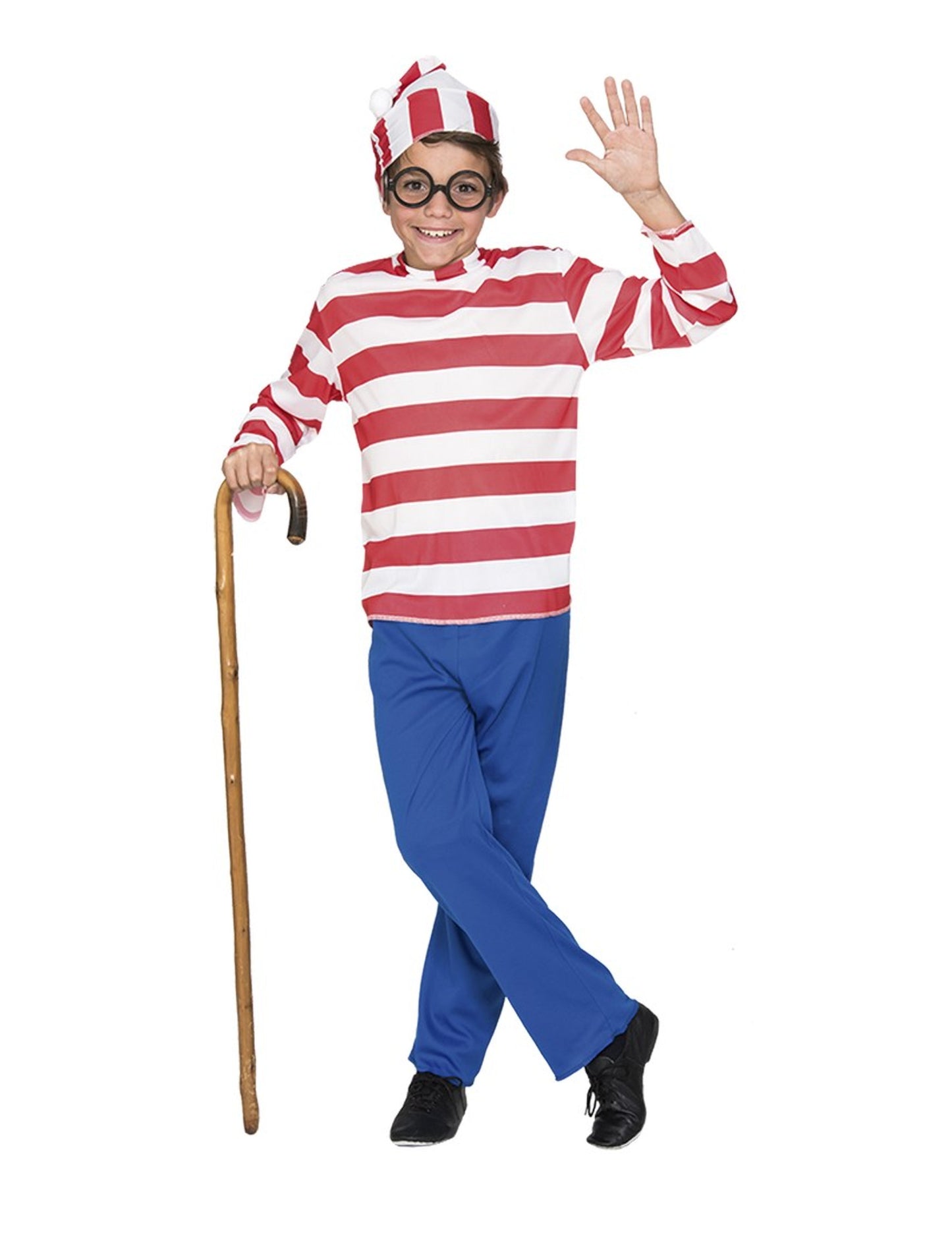Kostým pruhovaného cestovatele pro chlapce 