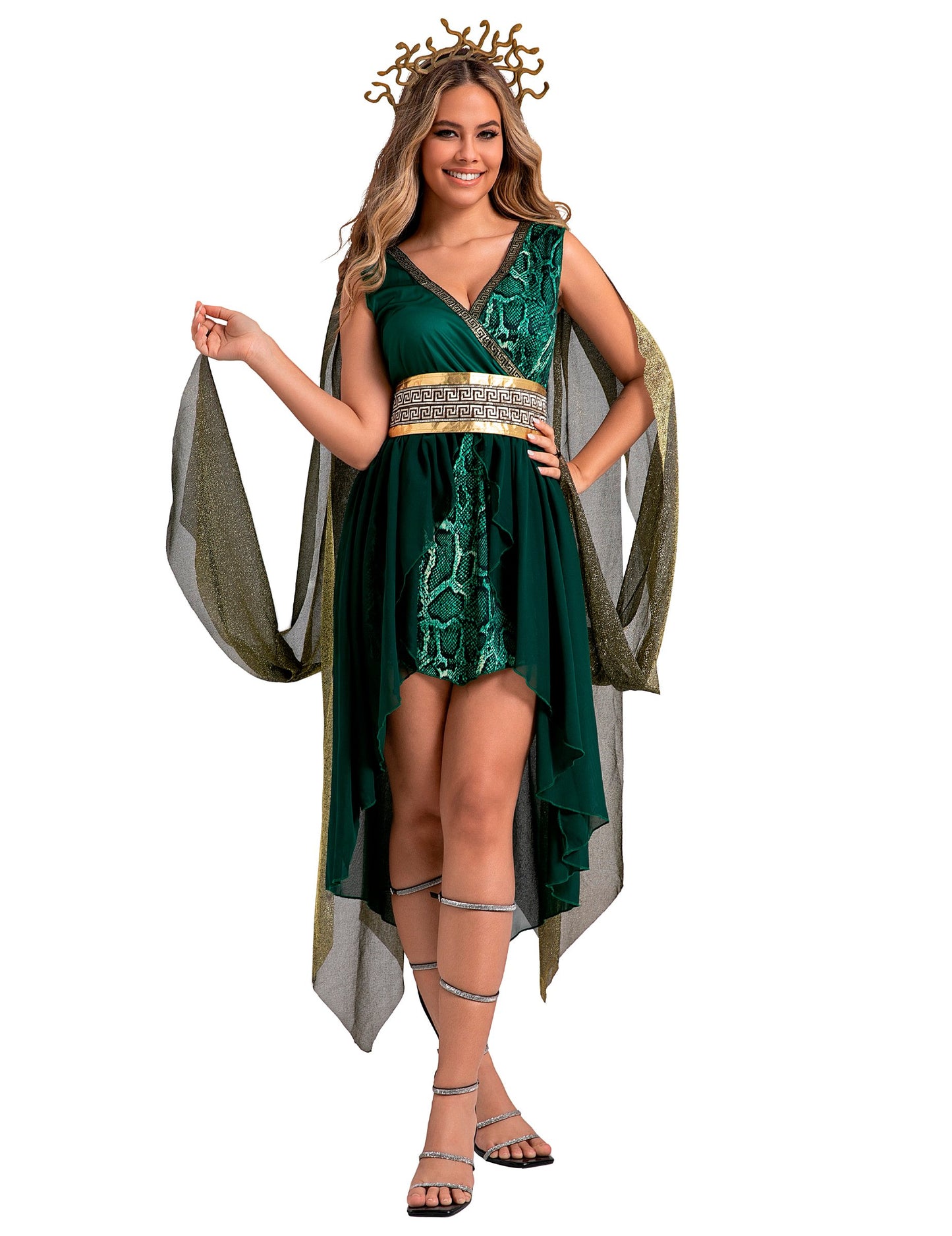 Dámský kostým bohyně Medúzy