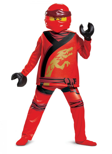 Kostým Kai Ninjago Luxusní - LEGO Kids