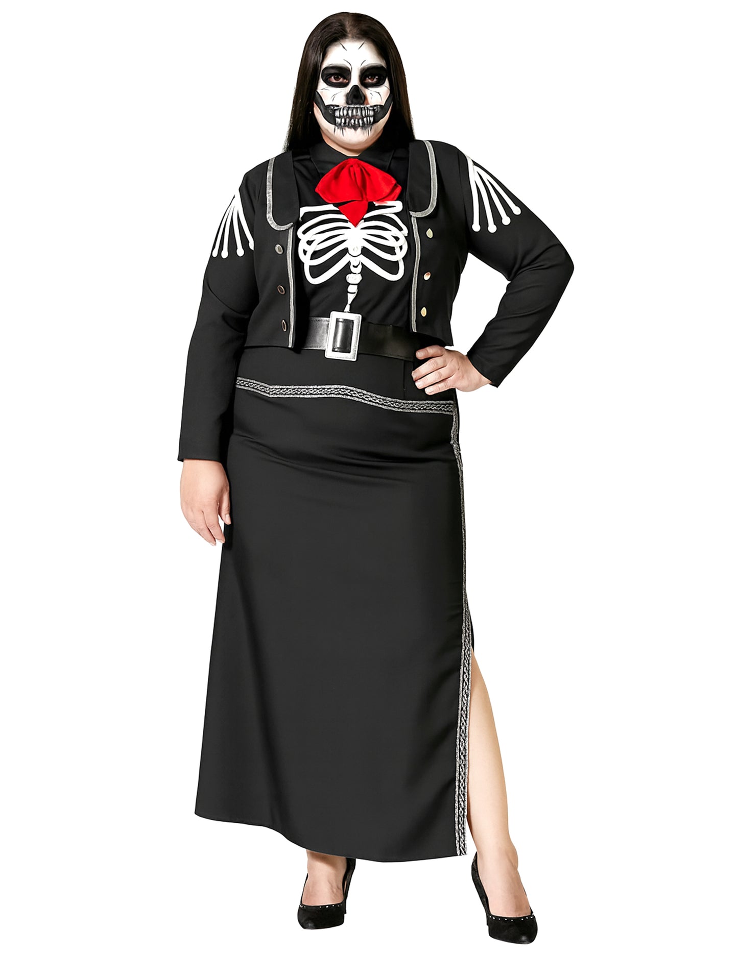 Déguisement Dia de los muertos femme grande taille