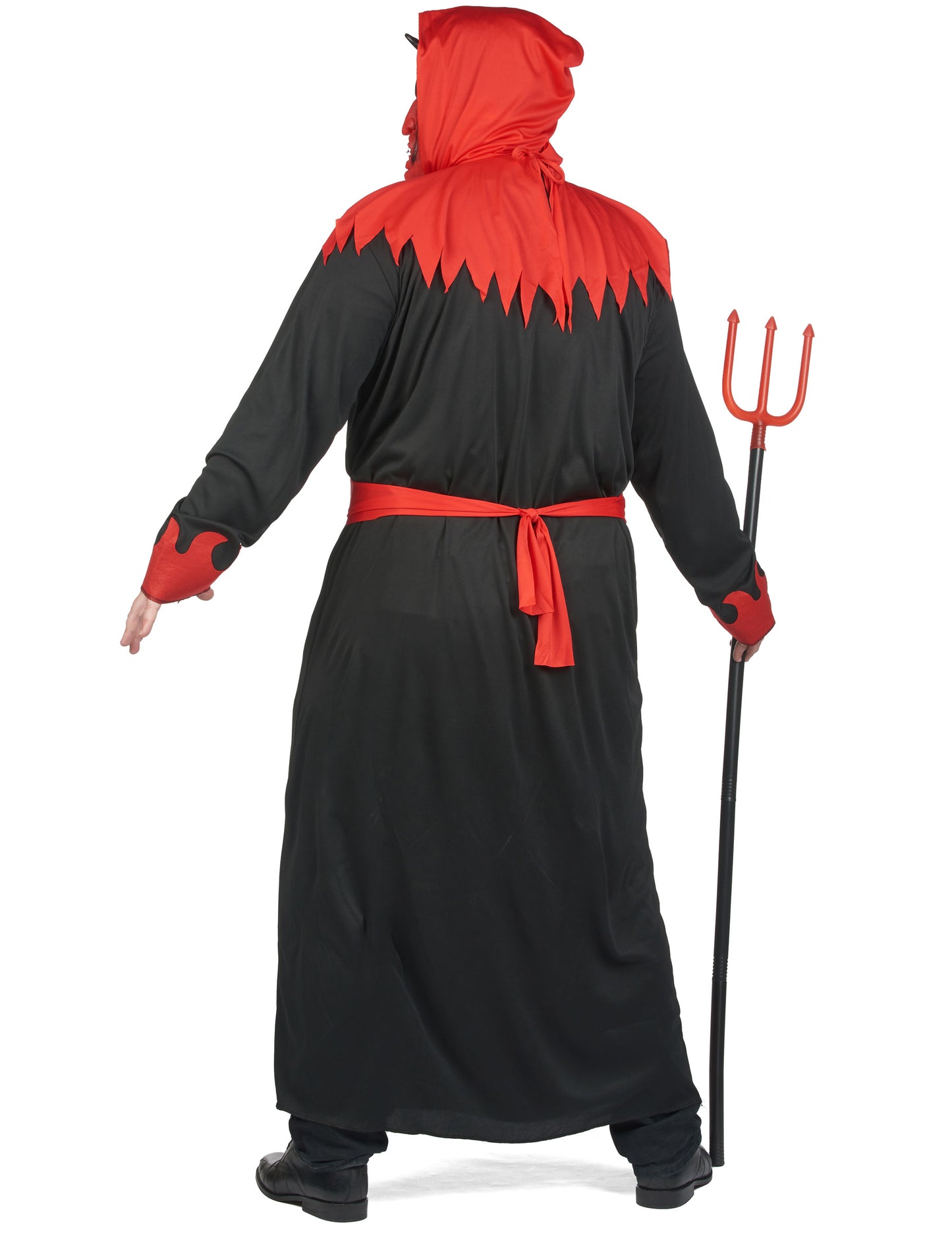 Vue de dos du déguisement de diable des enfers