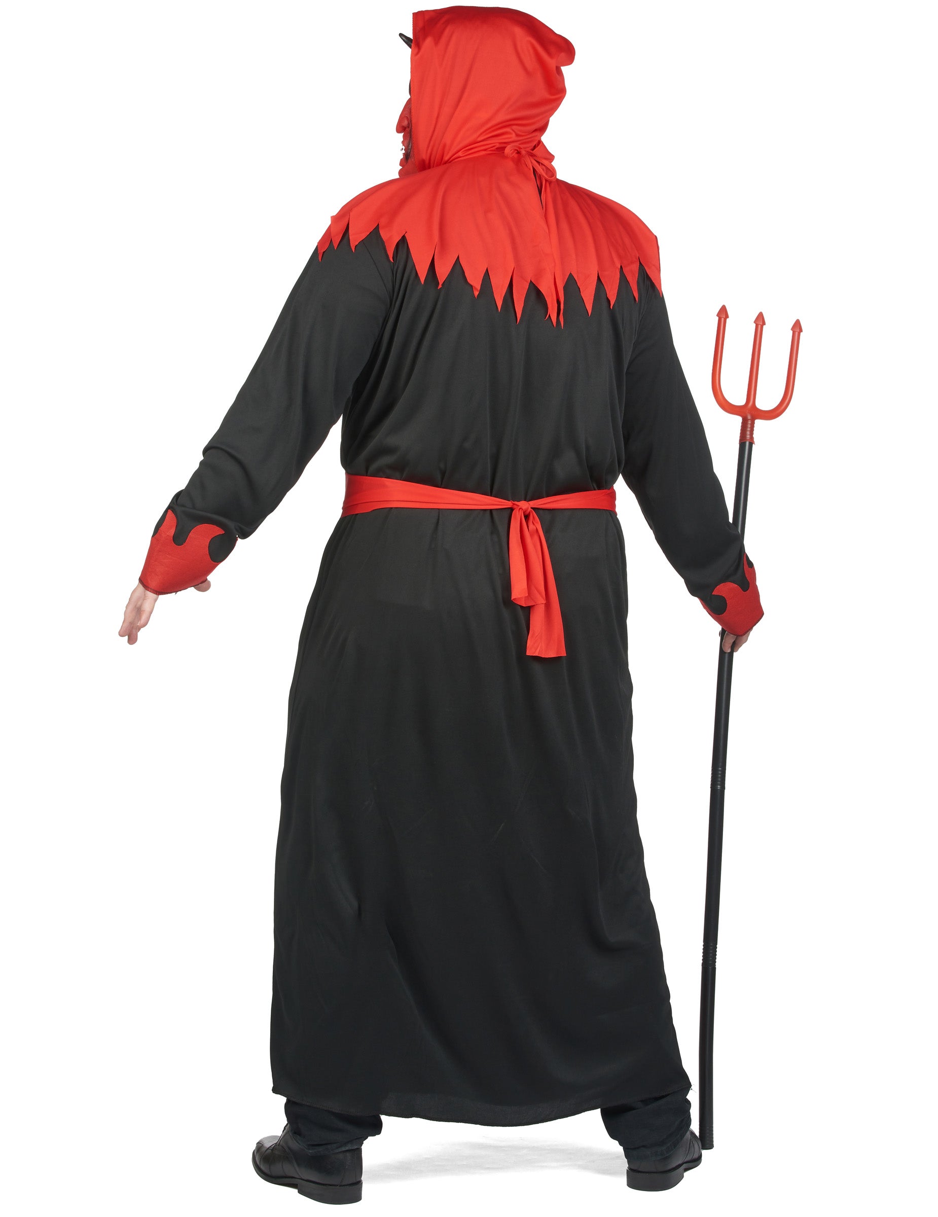 Vue de dos du déguisement de diable des enfers