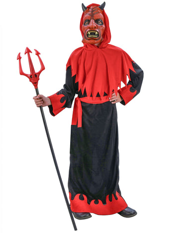 Chlapecký kostým zlověstného ďábla