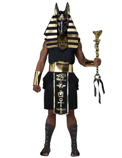 Kostým pro pár mumie a Anubis pro dospělé