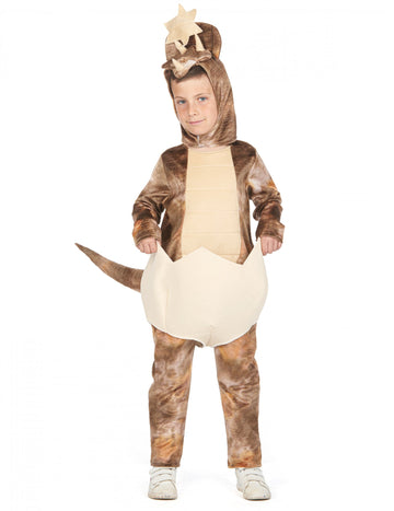 Dětský kostým dinosaura vylíhlého z vejce