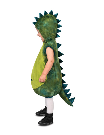 Zelený kostým dinosaura pro miminka