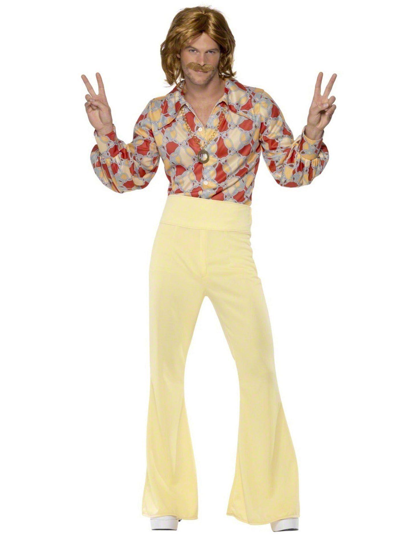 Kostým disco 70. léta žlutý pánský 