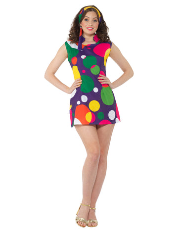 Dámský disco popový kostým