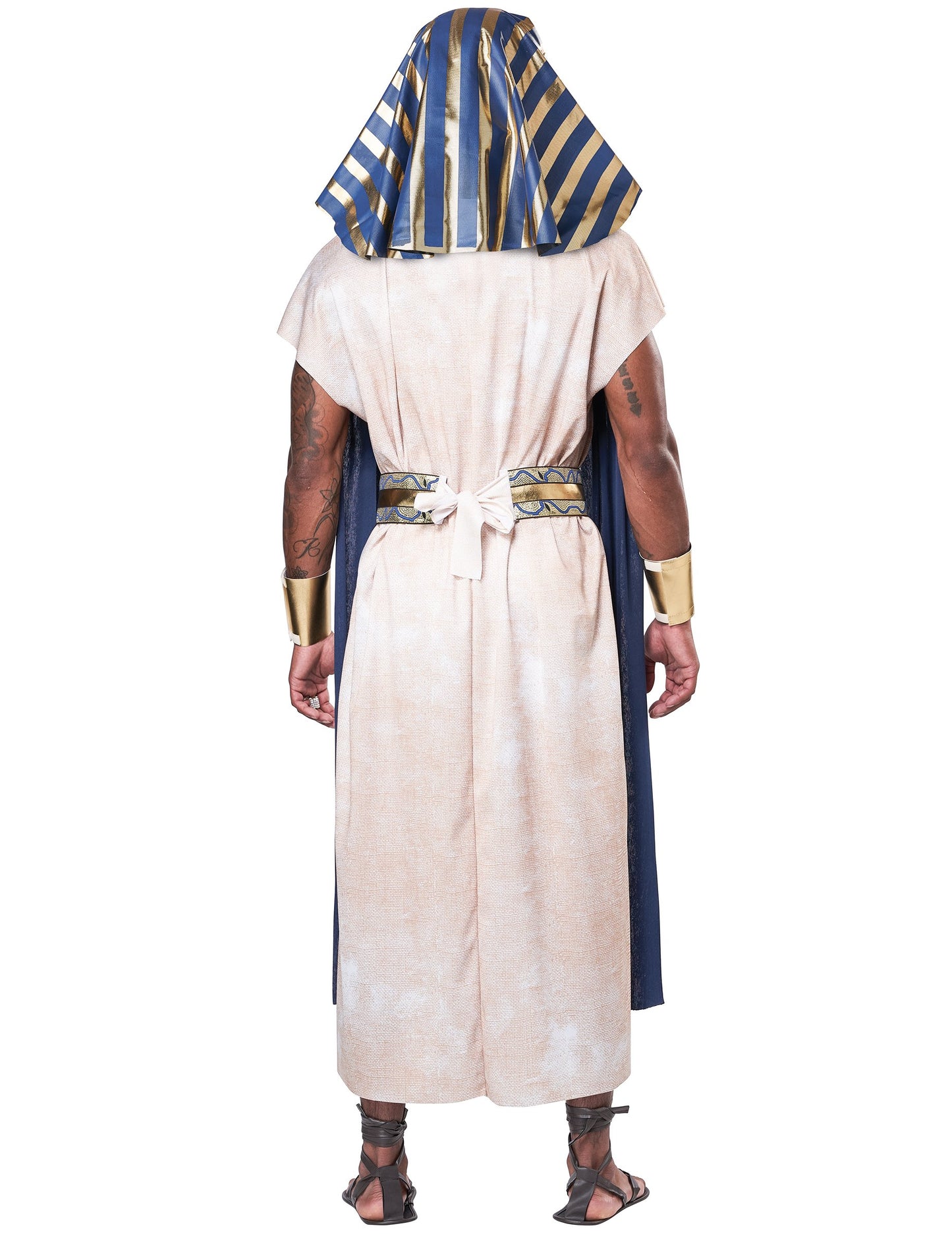 Vue de dos du déguisement Egyptien ancien luxe