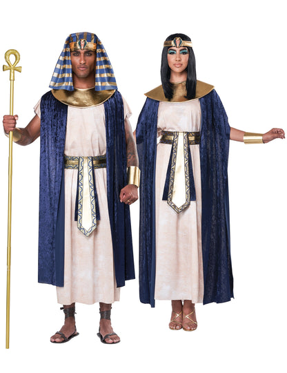 Version homme et femme du déguisement Egyptien ancien luxe