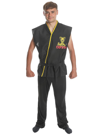 Kostým pro dospělé karateisty v černém provedení