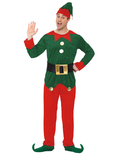 Bicolor elf kostým pro muže Vánoce