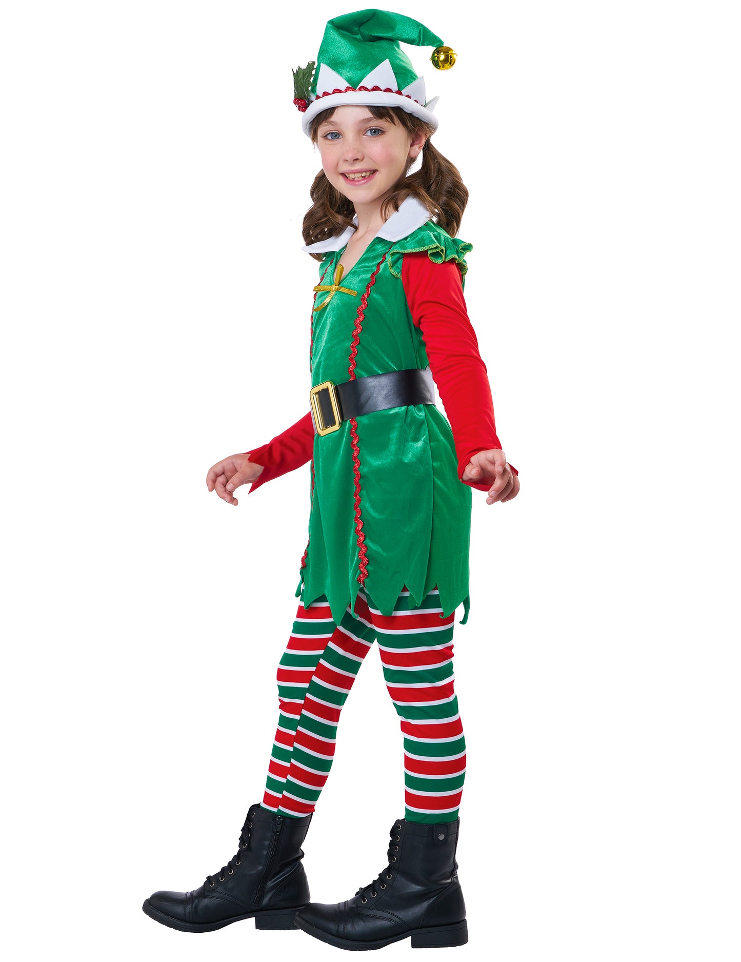 Luxusní vánoční kostým elfa pro dívky