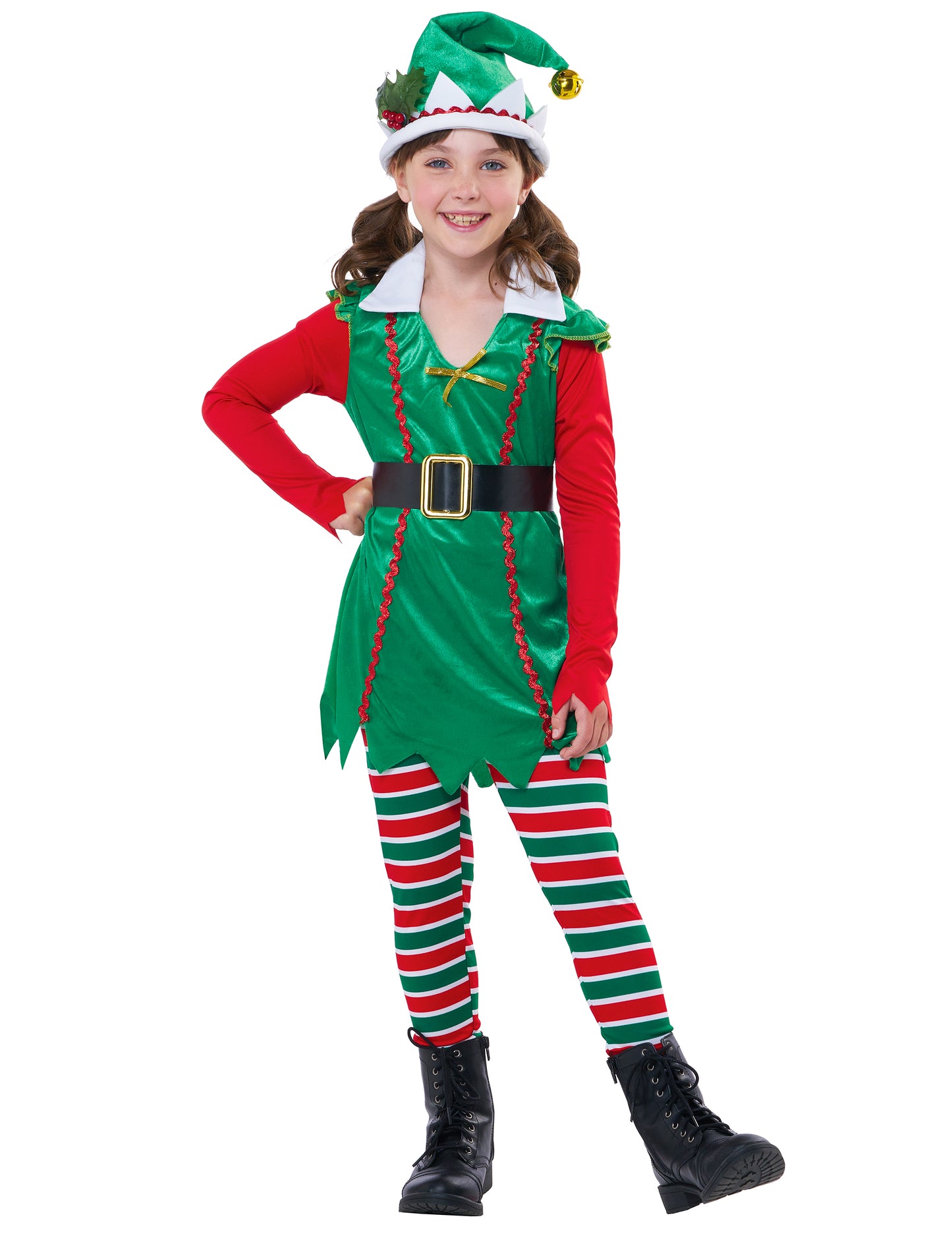 Luxusní vánoční kostým elfa pro dívky