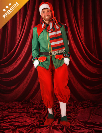 Luxusní vánoční elfský kostým pro muže