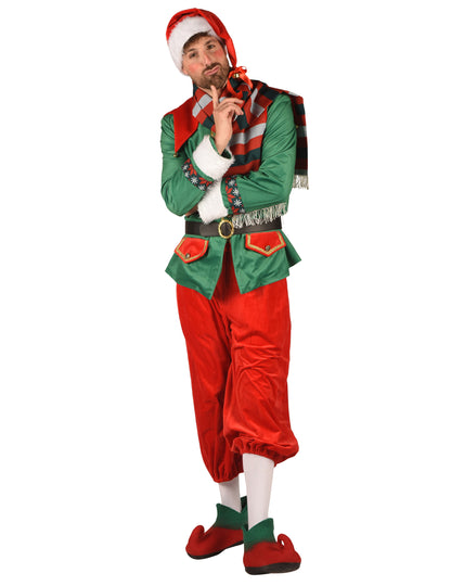 Luxusní vánoční elfský kostým pro muže