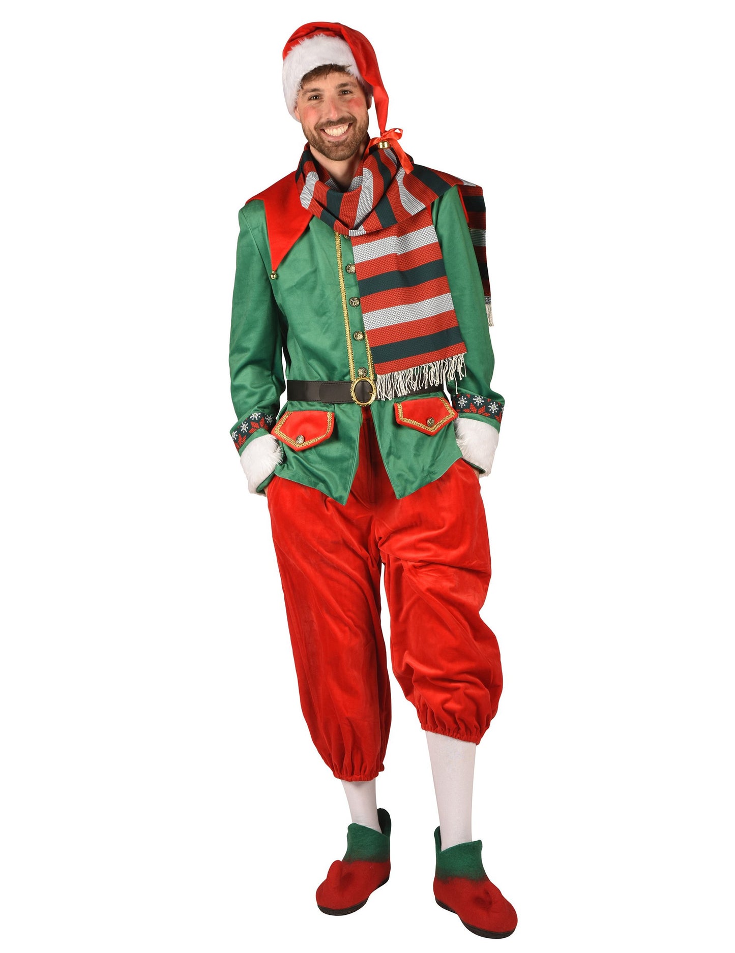 Luxusní vánoční elfský kostým pro muže