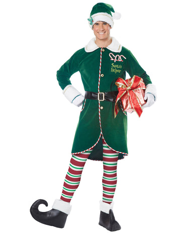 Luxusní kostým elfa Santa Clause pro muže