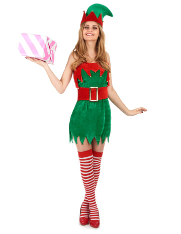 Vánoční sexy elfský kostým pro ženy
