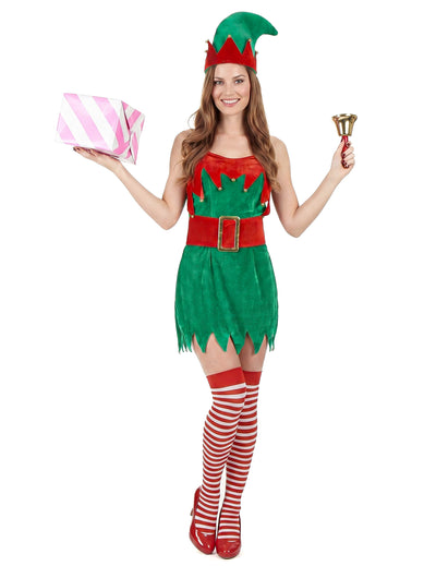 Vánoční sexy elfský kostým pro ženy
