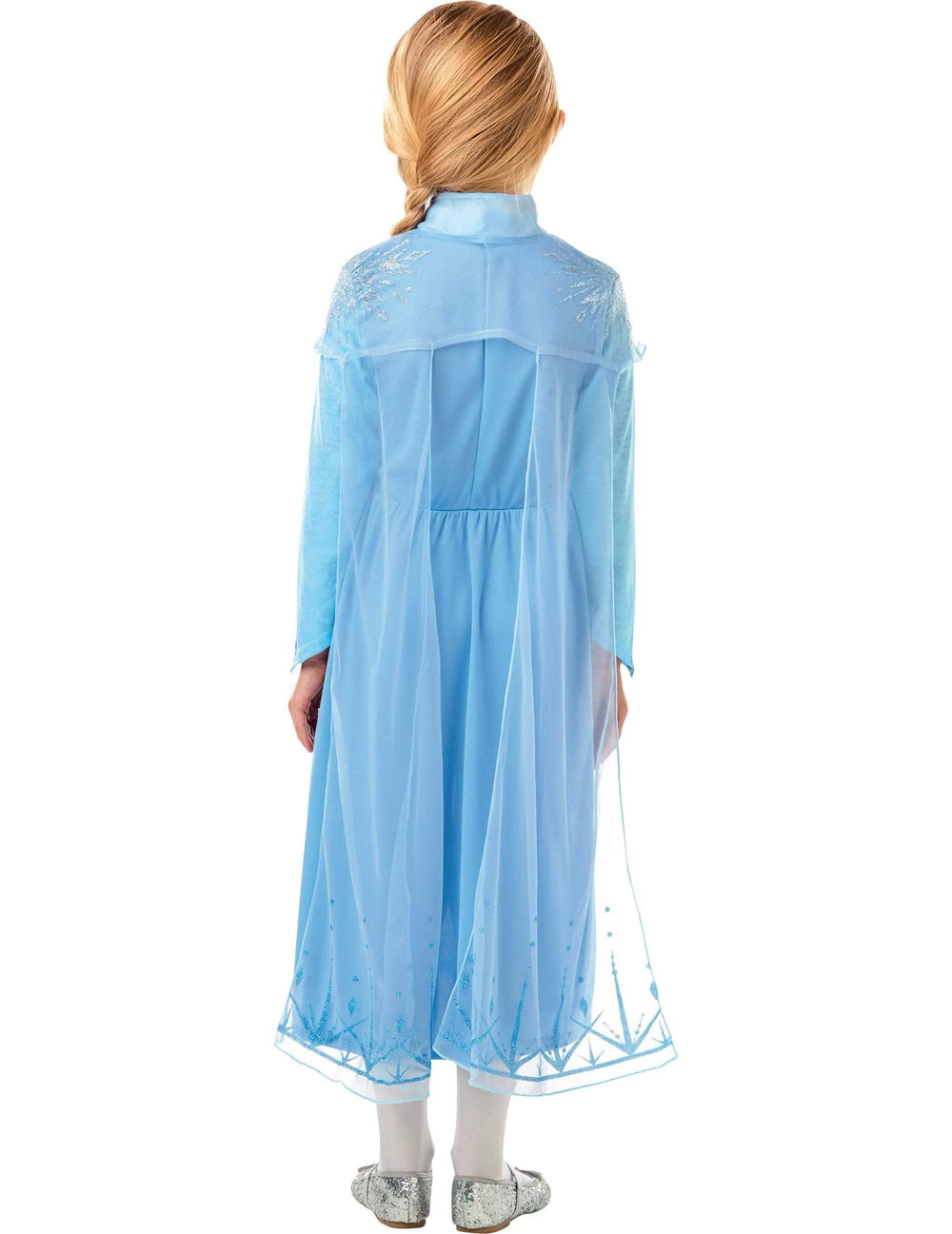 Pohled zezadu na kostým Elsa Frozen 2