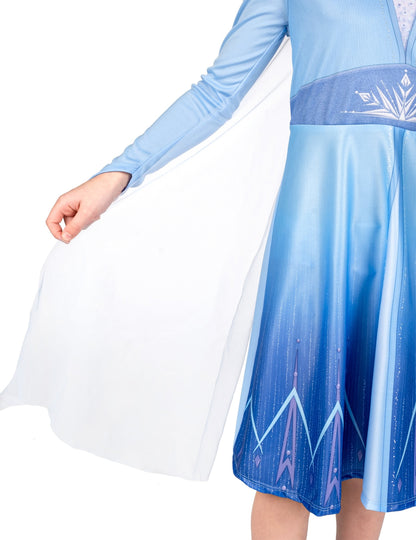 Základní dívčí kostým Elsy z Ledového království 2