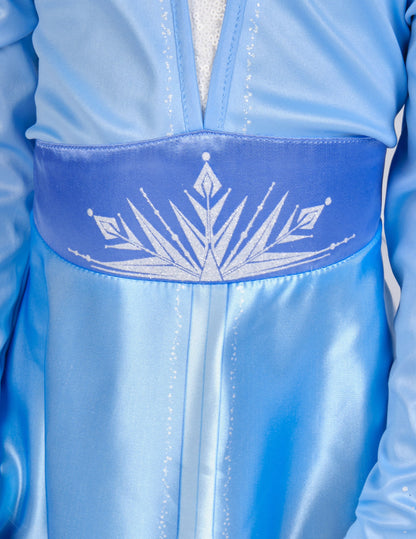 Dívčí luxusní kostým Elsy z Ledového království 2