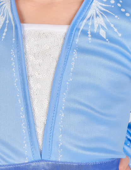 Dívčí luxusní kostým Elsy z Ledového království 2