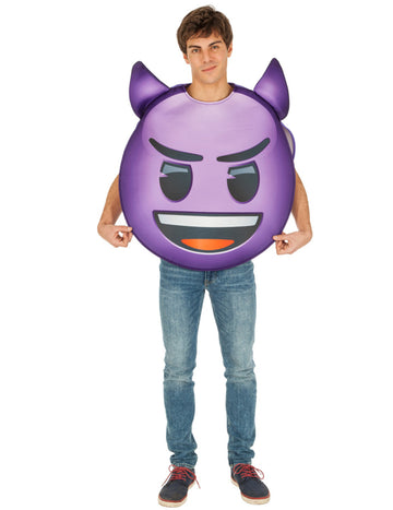 Kostým pro dospělé s emotikony ďábla